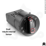 Automatic Headlight Switch for Volkswagen Polo, Vento, Ameo | Internal Sensor | Plug and Play |14 and 17 Pin Switches  1C0941531, 3BD941531, 3BD941531A