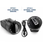TecUpdater Automatic Headlight Switch for VW Polo Vento Ameo – Internal and External Sensor 14 & 17 Pin