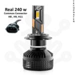High-Performance LED fog light LEDs 4575 9-core Chip 240W per pair 12000 lumens | H8 | H11 | H9 | 1 Pair
