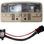 TecUpdater OEM Dome Light 3BD947105 Passat Type Cabin Light for VW Polo Vento Ameo Skoda