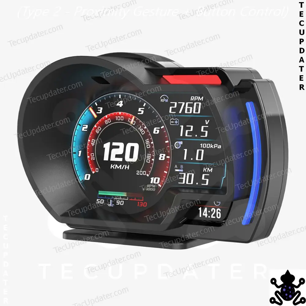 New Type Smart Gauge Digital Car Cluster – OBD2 + GPS Virtual Cockpit for Cars | Real-Time Speed, RPM, Mileage & More