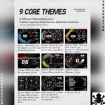 New Type Smart Gauge Digital Car Cluster – OBD2 + GPS Virtual Cockpit for Cars | Real-Time Speed, RPM, Mileage & More