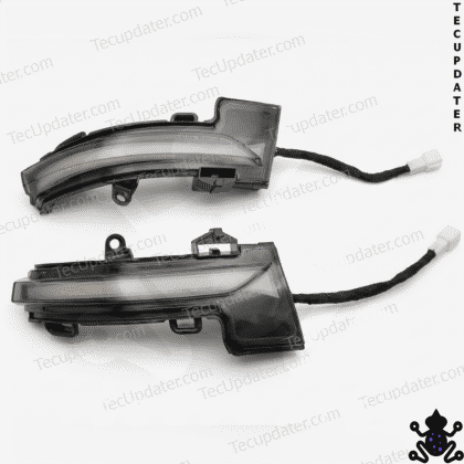 ORVM Sequential Side Mirror Dynamic LED Indicator for Skoda Octavia VW Virtus Taigun