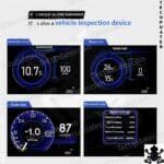 New Type Smart Gauge Digital Car Cluster – OBD2 + GPS Virtual Cockpit for Cars | Real-Time Speed, RPM, Mileage & More