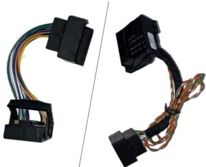 ISO to Quadlock CANBUS Adapter Harness for VW and Skoda – RCD330 RCD340 RCD360