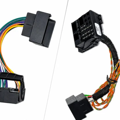 ISO to Quadlock CANBUS Adapter Harness for VW and Skoda – RCD330 RCD340 RCD360