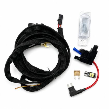 TecUpdater Glovebox OEM Light Full Kit with Fuse Tap for MQB Cars – Kushaq Taigun Virtus Slavia