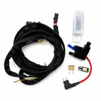 TecUpdater Glovebox OEM Light Full Kit with Fuse Tap for MQB Cars – Kushaq Taigun Virtus Slavia