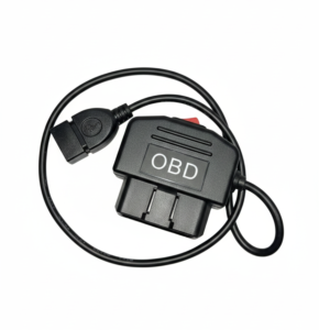 OBD2 to USB Power Adapter Cable – 24H ACC Mode Switch for Dashcam and Accessories