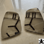 TecUpdater Aspherical Heated Anti Glare ORVM Mirror Glass for Volkswagen Polo Vento Ameo Skoda Rapid