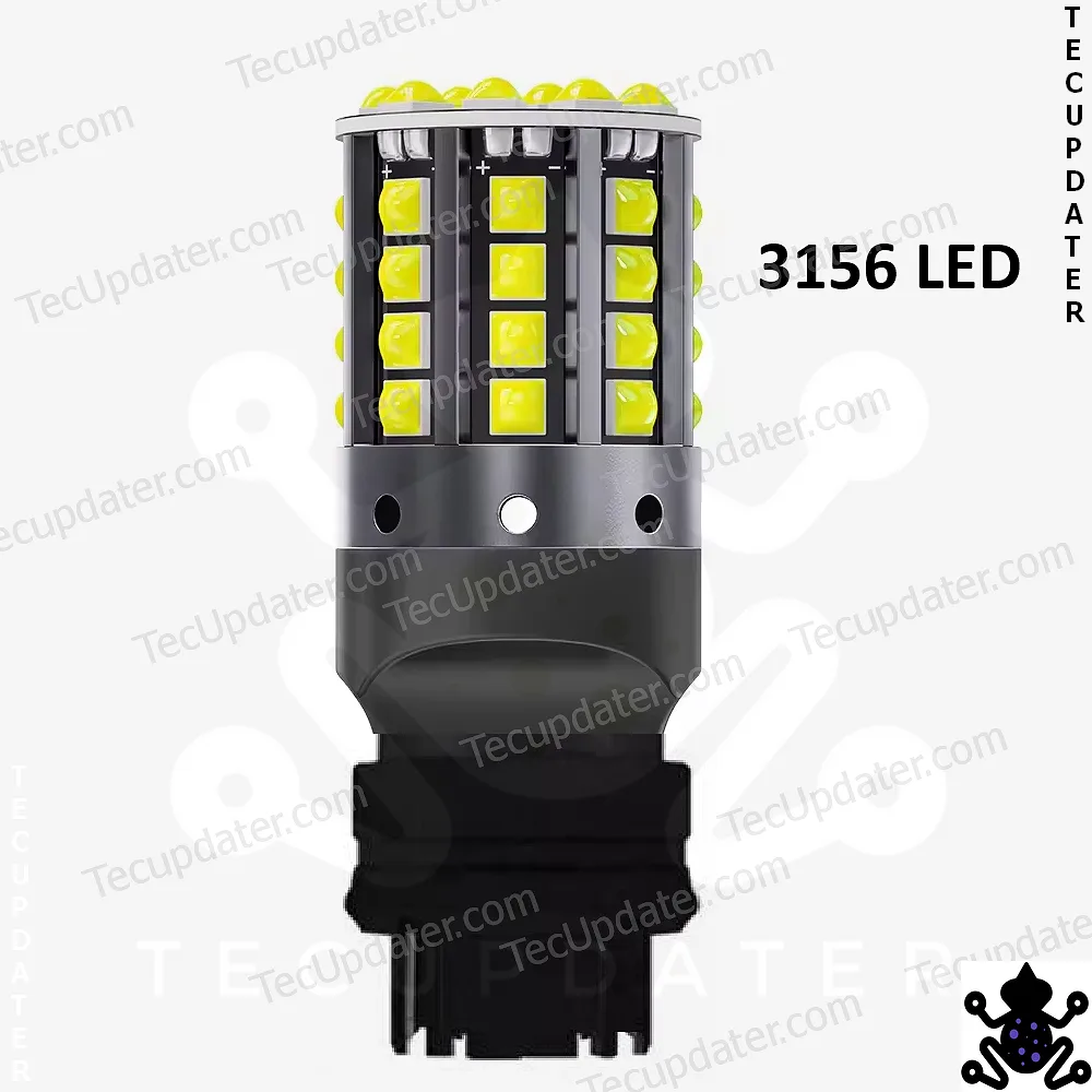 Bright 3156 LED Bulb – CANBUS Error Free Reverse & Indicator Upgrade 1 Pair