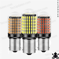 TecUpdater 144 SMD 4014 LED Glass Type Indicator & Signal Bulbs – PY21W, P21W, P21/5W, T20 (7440)