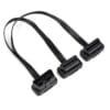 TecUpdater OBD2 Splitter Cable – 1 Male to 2 Female 16 Pin Y Cable for Dual Device Use