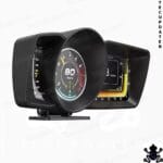 TecUpdater OBD2 GPS HUD – Triple Screen Head Up Display for Cars, Speed RPM Engine and GPS Data
