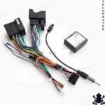 TecUpdater Android Stereo Harness for VW and Skoda – 36 and 40 Pin with CAN Bus Box, Steering Wheel Control Retention