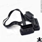 TecUpdater OBD2 Splitter Cable – 1 Male to 2 Female 16 Pin Y Cable for Dual Device Use