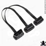 TecUpdater OBD2 Splitter Cable – 1 Male to 2 Female 16 Pin Y Cable for Dual Device Use
