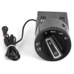 Green Backlit Skoda Automatic Headlight Switch – External Sensor 14 to 17 Pin