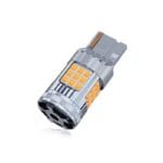 TecUpdater 3030 36SMD Fan-Cooled LED Bulb PY21W BAU15S Amber and P21W BA15S White – Canbus No Hyperflash 1 Pair