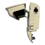 Skoda Octavia Laura Fabia Roof Sunglass Holder – Soft Close Beige OEM Part 1Z0868565E 1Z0868565F
