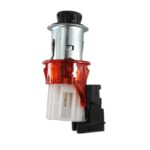 Illuminated Cigarette Lighter Socket Assembly for VW Polo Vento Ameo Skoda Rapid – Red Backlit Passat Type