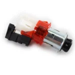 Illuminated Cigarette Lighter Socket Assembly for VW Polo Vento Ameo Skoda Rapid – Red Backlit Passat Type
