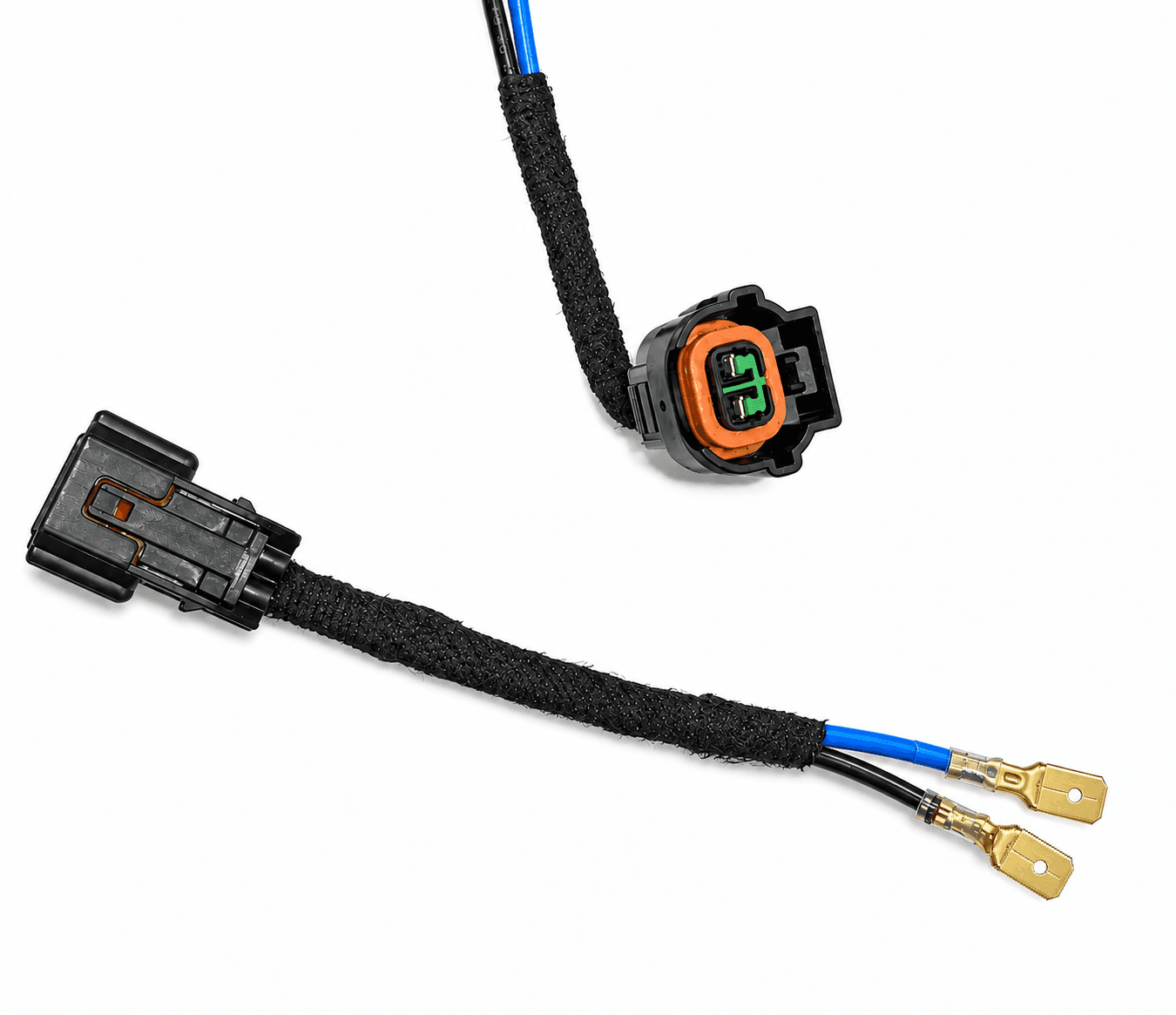 Hyundai Kia INFAC Horn Pigtail Adapter Pair – INFAC Connector to Generic Spade Terminals