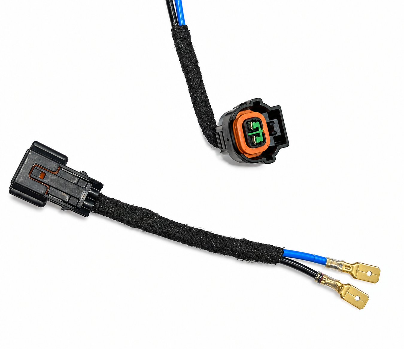 Hyundai Kia INFAC Horn Pigtail Adapter Pair – INFAC Connector to Generic Spade Terminals