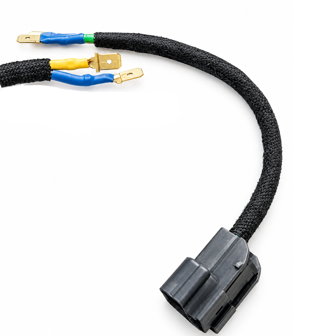 Hyundai Kia INFAC Horn Pigtail Adapter Pair – INFAC Connector to Generic Spade Terminals