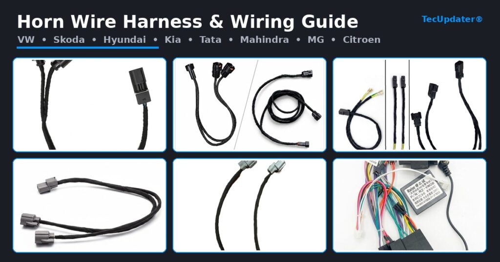 Horn Wire Harness Guide for Indian Cars | TecUpdater