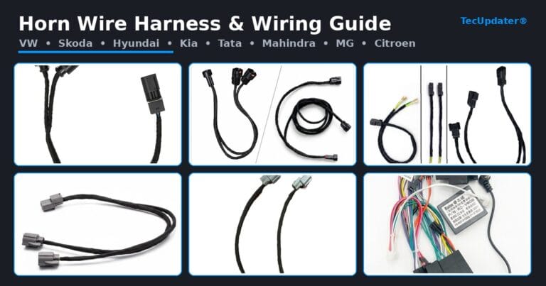 Horn Wire Harness Guide for Indian Cars | TecUpdater