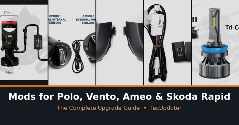 Mods for Your Volkswagen Polo, Vento & Skoda Rapid: The Complete Upgrade Guide
