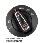 Automatic Headlight Switch Skoda - TecUpdater