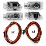 VW & Skoda Door Logo Projector Light – Ghost Shadow Welcome Light
