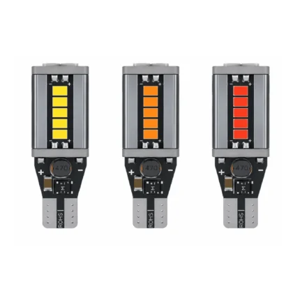 T15 W16W 3020 19 SMD CANBUS LED Bulb – Reverse and Indicator Light Type B 1 Pair