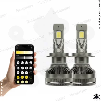 Tecupdater App Controlled h4 H7 Led (7)