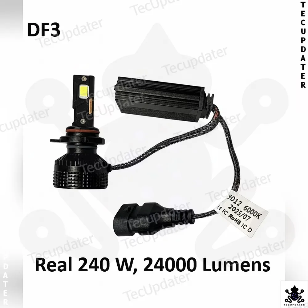 9012 LED Headlight Bulb - TecUpdater